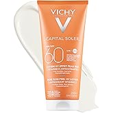 Vichy Face & Body Sunscreen Lotion with Vitamin E, Capital Soleil Broad Spectrum UVA-UVB Sun Protection, Invisible, Matte Fin