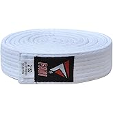Fadi Sports Martial Arts Belt for Karate, Judo, Aikido and Taekwondo - Durable Cotton-Polyester Blend for Adults and Kids