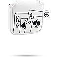 Pins & Aces Royal Flush Mallet Putter Head Cover - Premium, Hand-Made Leather Headcover - Ace of Spades - Magnetic Closure, Tour Quality Golf Club Cover - Style and Customize Your Golf Bag (Mallet)
