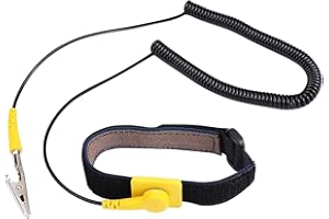 Lutico Anti Static Wrist Strap - 11" Antistatic Wrist Band, Esd Bracelet for Computer