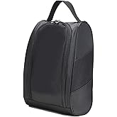 Outdoor Waterproof Golf Shoe Bag with Zipper and Breathable Mesh, Portable Shoes Bag for Storage Sports Accessory