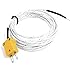 uxcell 3 Meters 9.8ft K Type Thermocouple Sensor Probe -30 to 400C