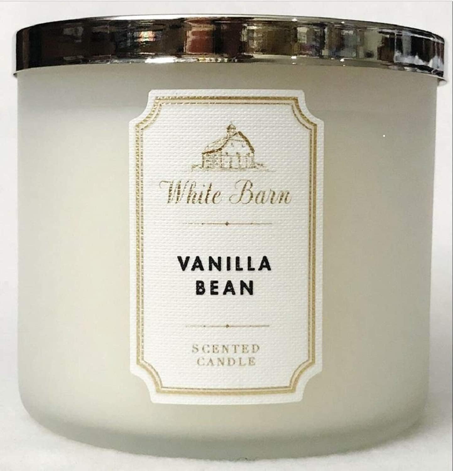 Candles & Holders - Bath & Body Works White Barn 3-Wick Candle in Vanilla Bean