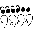 Miayaya Ear gels Ear Loops Set for Jabra Talk 35 Bluetooth Headset Also Compatible with Jabra Extreme 2 Replacement Earhook Eartips Eargels Accessory 10 Pack in a Box