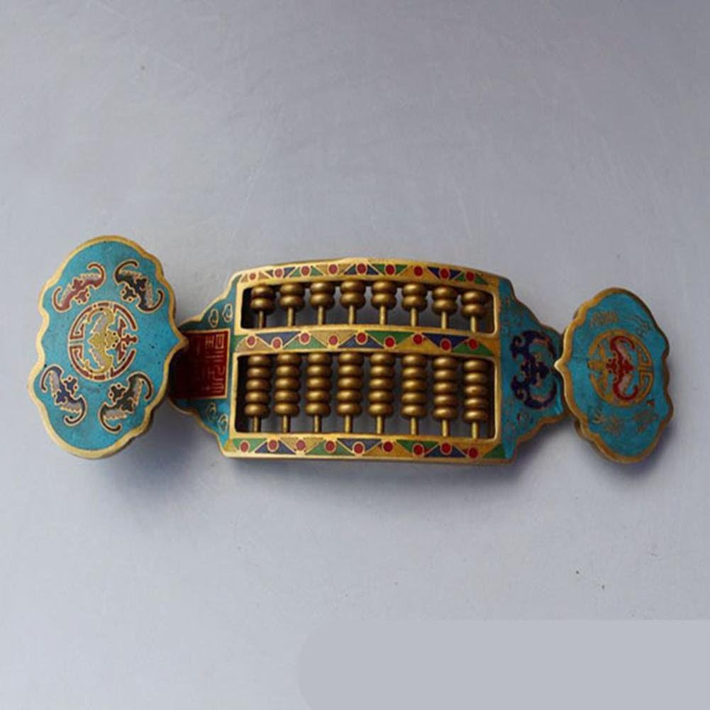 PENG Antique brass cloisonne cloisonne wishful thinking antique retro ornaments folk collection antique collection