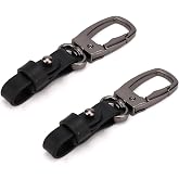 Sinbana 2pcs Snap Hooks for Seeed Studio Sensecap T1000 Tracker | Stainless Steel Leather with 360&deg; Rotating Accessories