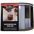 Hamburger Press Patty Maker, 12-Piece Non Stick 8-Layer Plastic Disc Hamburger Patty Press Set, Burger Patties Presser for Stuffed BBQ Slider, Burger, Kitchen Tool for BBQ Grill by Mr. Bar-B-Q #40231Y