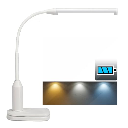 Lampada Da Tavolo Led Con Morsettoricaricabile Batteria2000mahtocco Contralstepless Dimmerabili Protezione Oculareflessibile Lampada Da