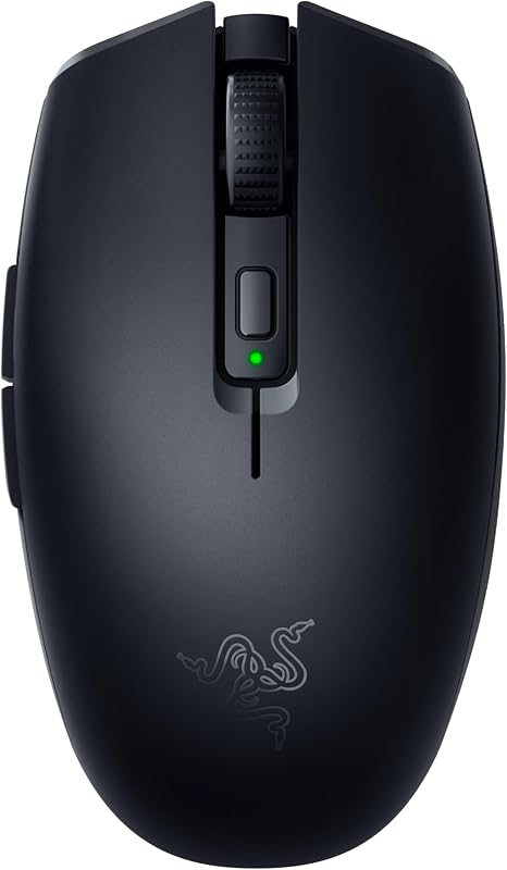 Orochi V2 - Souris Gaming sans Fil avec Jusqu'à 950 Heures d'Autonomie (Design Ultra-léger, sans Fil HyperSpeed & Bluetooth, Interrupteur de Souris Mécanique 2e Gen) Noir