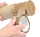 Draper 66m x 50mm Packing Tape Roll Parcel Box Sellotape Packaging view 2