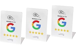 NFC BoostStand: Elevate Reviews with Capture 360 | Reusable Smart Stand | Effortless Scanning | User-Friendly | Amplify Local