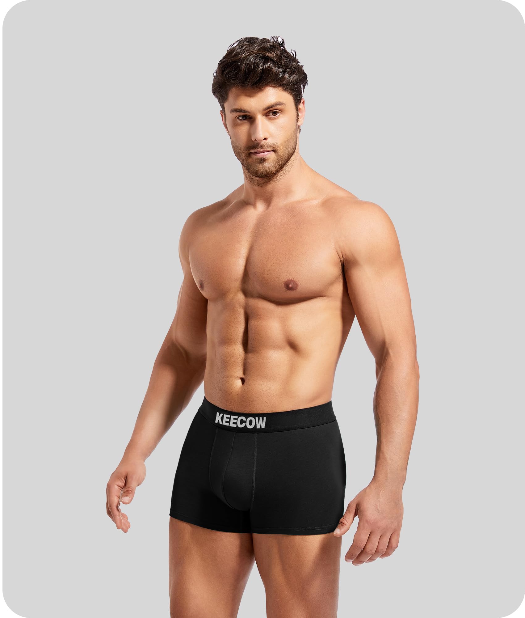 Bobelle Boxershorts Herren 10er Pack, Unterhosen Männer Unterwäsche Retroshorts Baumwolle Atmungsaktive (DE/NL/SE/PL, Alphanumerisch, XL, Regular, Regular, Schwarz) 3