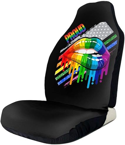 rainbow seat covers