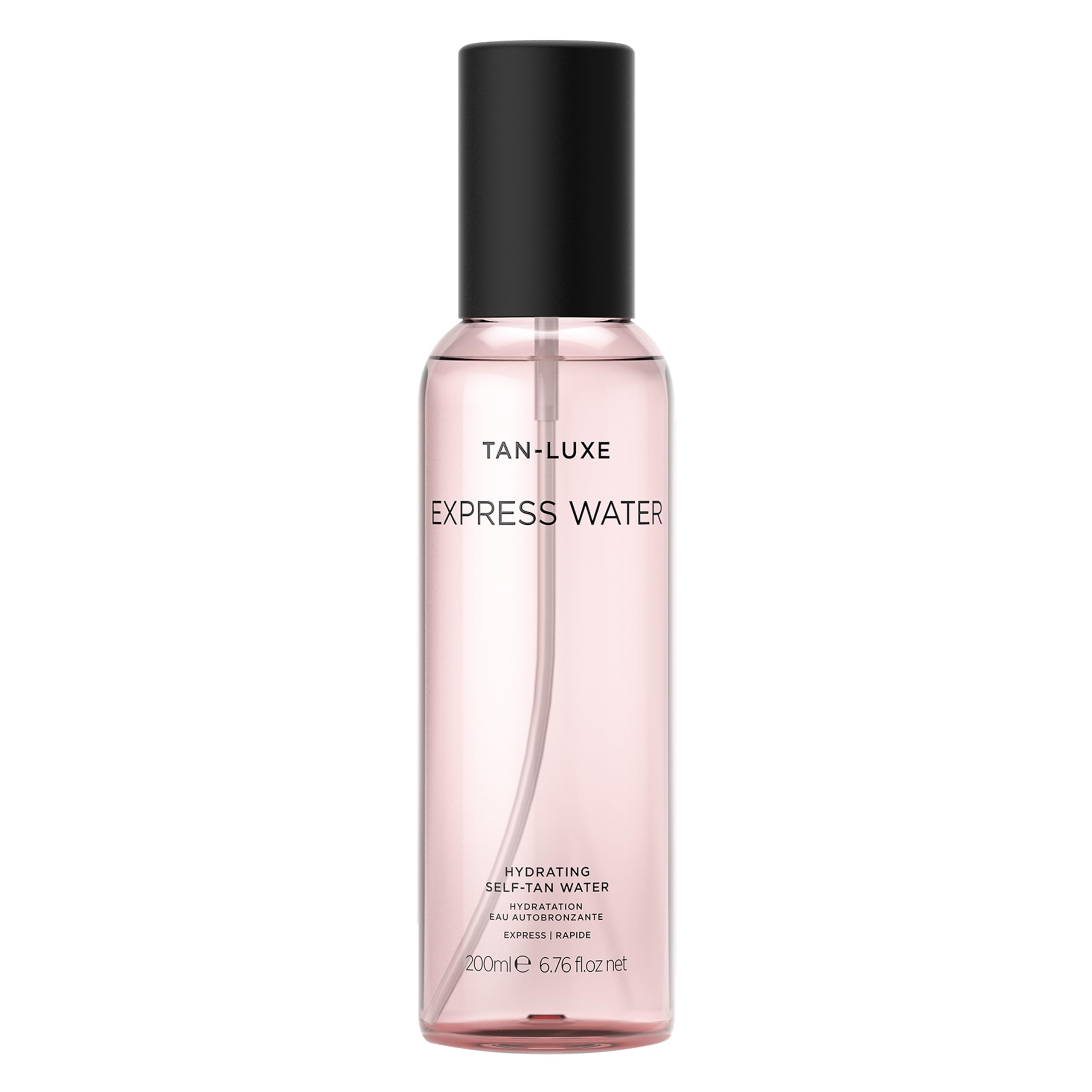 TAN-LUXE Express Water Hydrating Self-Tan Water, Sun-Kissed Glow in just 30 Minutes with a blend of Vitamin C, Beta Glucan & Hyaluronic Acid, 200ml
