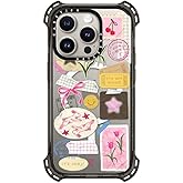 CASETiFY Bounce iPhone 15 Pro Case [6X Military Grade Drop Tested / 21.3ft Drop Protection/Compatible with Magsafe] - You are Stars Collage - Clear Black