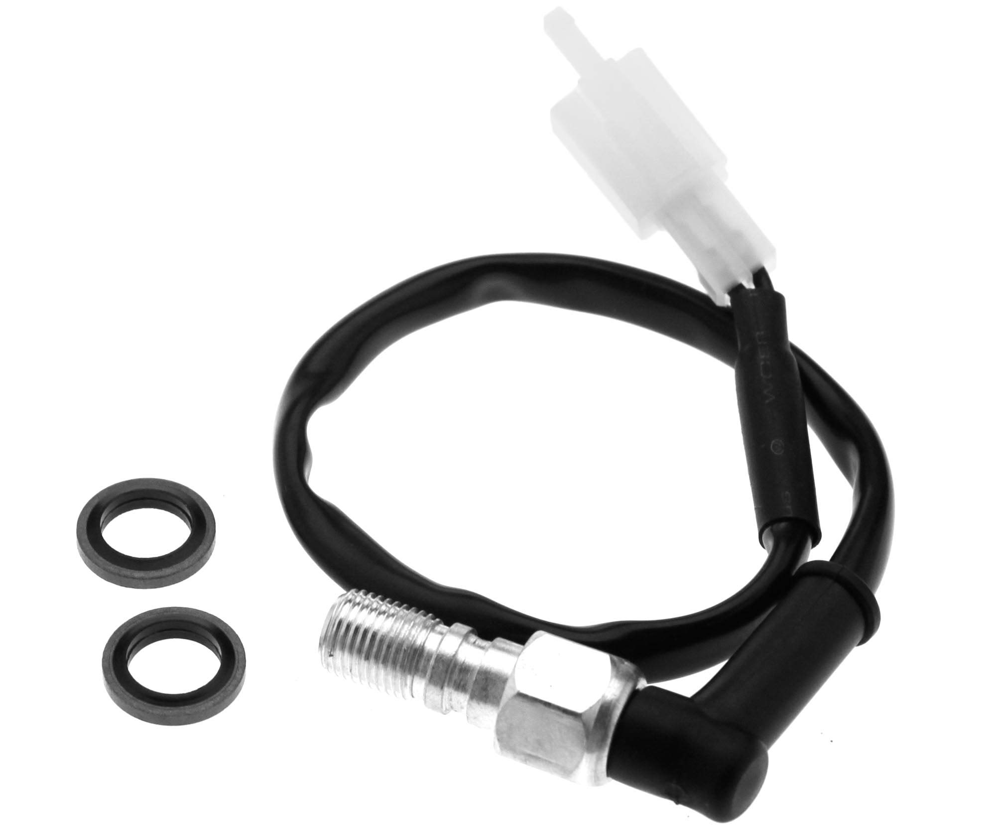 Create idea Hydraulic Brake Pressure Light Switch Banjo Bolt Brake Light Switch with 2 Washers Universal Fit for Motorcycle Motorbike with Size M10 x 1.25mm