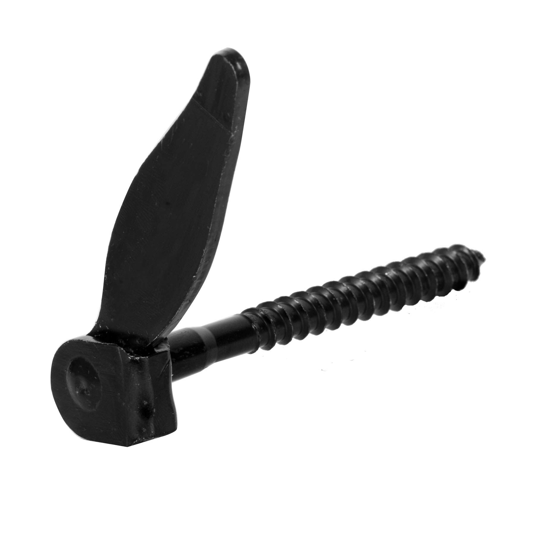 Marseillais Stopper with Coach Screw 110 mm Black