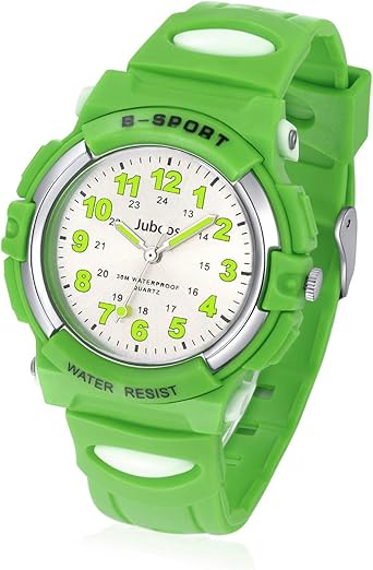 Relojes Niños, Reloj de Pulsera para Niños y Niñas Impermeable Reloj Deportivo de Cuarzo