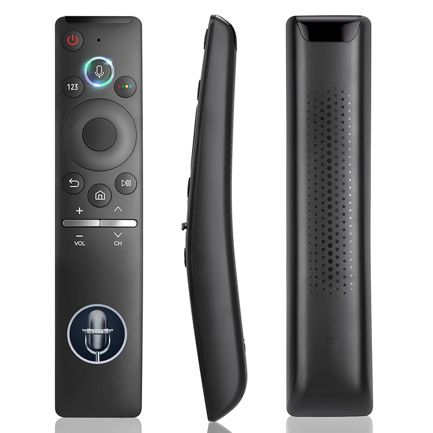 per Telecomando-Samsung-Smart-TV, Adatto per Tutti Samsung Televisori Originale con Funzione Vocale