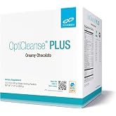 XYMOGEN OptiCleanse Plus, Creamy Chocolate, 10 Servings | Protein Powder for Digestive Health and Gut Support, B Vitamins and Plant-Based Protein, Gluten-Free