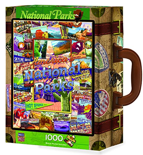 MasterPieces / Collector Suitcase 1000-piece Puzzle, National Parks