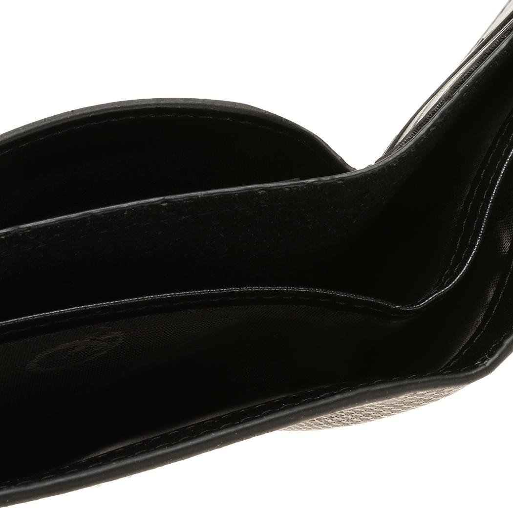 Mekolen Mens Synthetic Leather Wallet Money Pockets Credit/ID Cards Holder Portable Wallet Classic Purse 2 Colors Wallets,Black