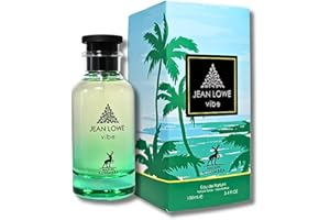 Maison Alhambra Jean Lowe Vibe – Citrus, Fruity, Aromatic, Woody – Eau de Parfum Spray for Unisex, 3.4 Ounce / 100 ml