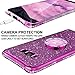 OCYCLONE Galaxy S8 Plus Case, Cute Glitter Phone Case for Women Girls with Kickstand, Bling Diamond Rhinestone Bumper with Ring Stand Compatible with Galaxy S8 Plus Case for Girl Women - Purple