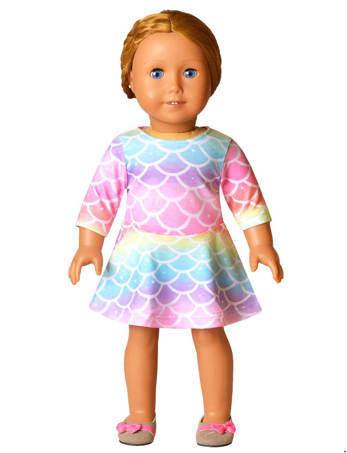 Perfashion Einhorn-Kleid Für Mädchen & Puppen – ärmellos, A-Line, In Verschiedenen Größen (4-13 Jahre)