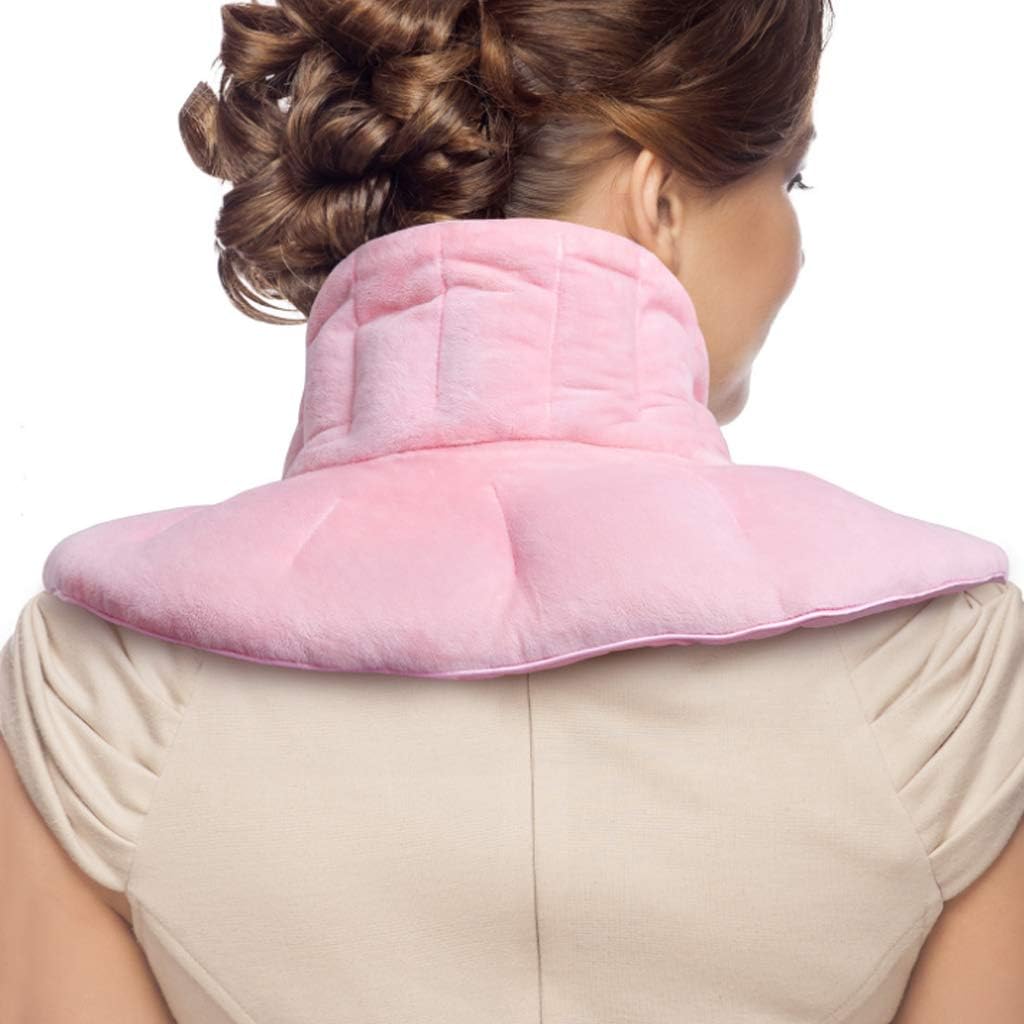 vocheer Neck and Shoulder Wrap, Microwaveable Heated Pad Hot and Cold
