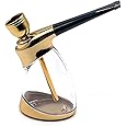 Portable Mini Hookah Set with Shisha Accessories Handheld Hookahs Set HT9527 Gifts for Boyfriend Father Husband or friends Golden