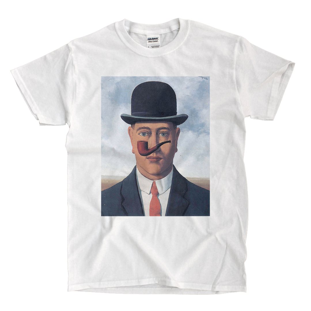 magritte tshirt