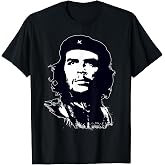 T-shirt Che Guevara Révolution Cubaine - Portrait Rebelle, Motif Vintage, Pour Homme Et Femme, Coton Léger
