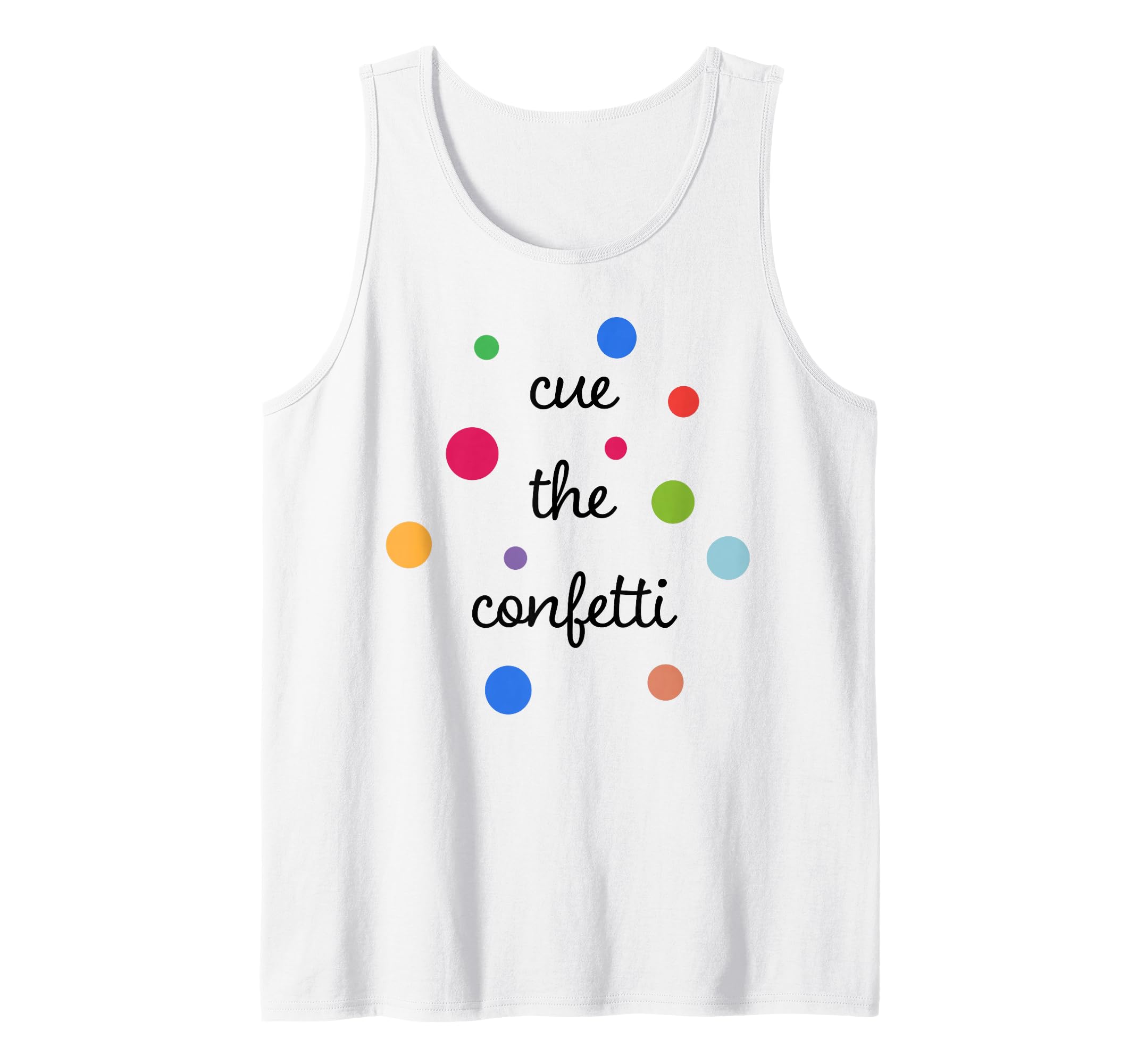 Cue the Confetti Tank Top