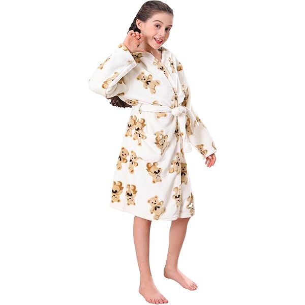 Baby Bathrobe Luvable Friends Plush Bath Robe, Owl, 0-9 Months