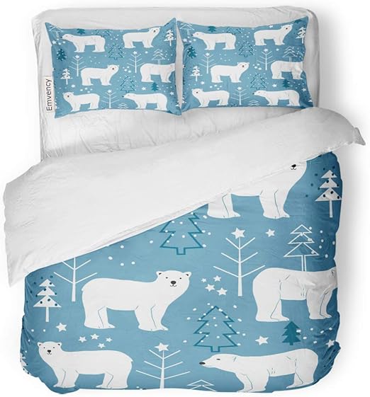polar bear crib bedding set