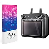 Skyreat 2-Pack Screen Protector Compatible DJI Smart Controller/RC Pro,9H Hardness Anti-Scratch Tempered Glass for DJI Mavic 