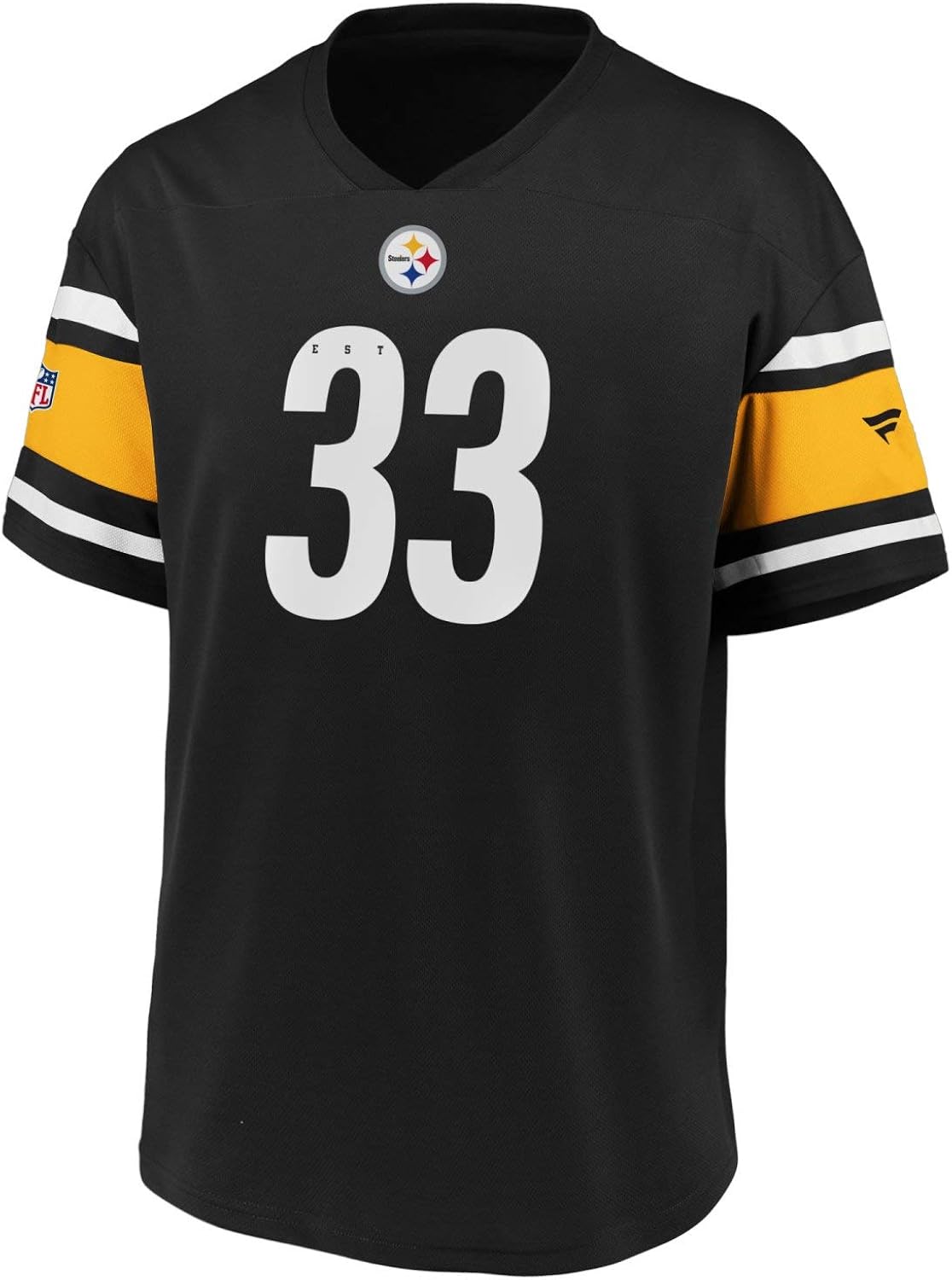 Fanatics Camiseta Hombre Iconic Pittsburgh Steelers Negro