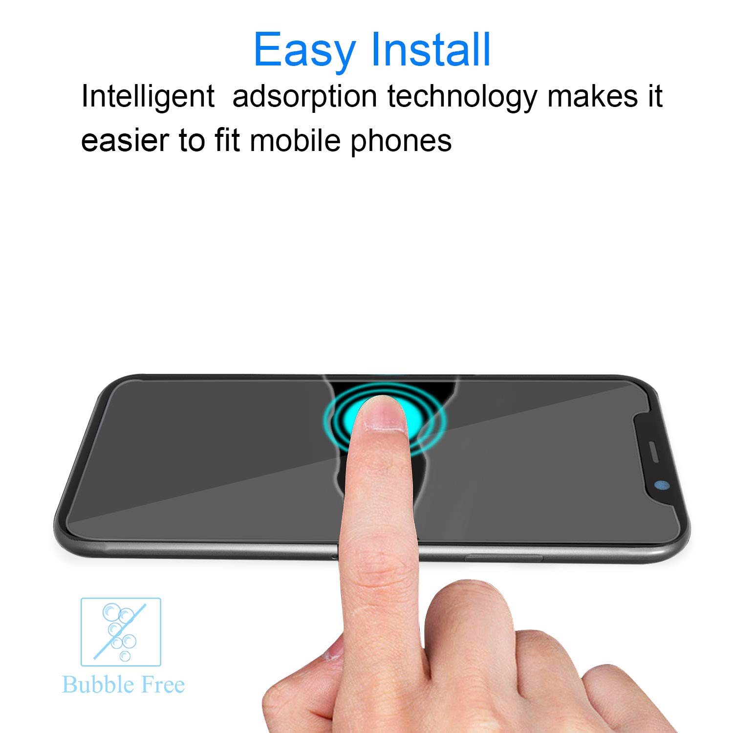 Jakpas Screen Protector for iPhone11,iPhone XR (6.1\'\') Sreen Protector,[3 Pack] Tempered Glass Screen Protector,Bubble Free,Anti-Scratch,High Responsive Work Most Case for iPhone XR (6.1 inch Display)