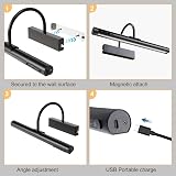 HARPER LIVING Rechargeable Picture Light with Remote 3 Color Temps 4000mAh view 6