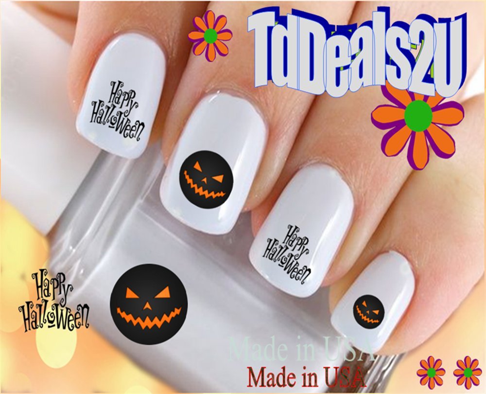 Jack O Lantern Nail Art Ideas Halloween Pumpkin Carving Ideas