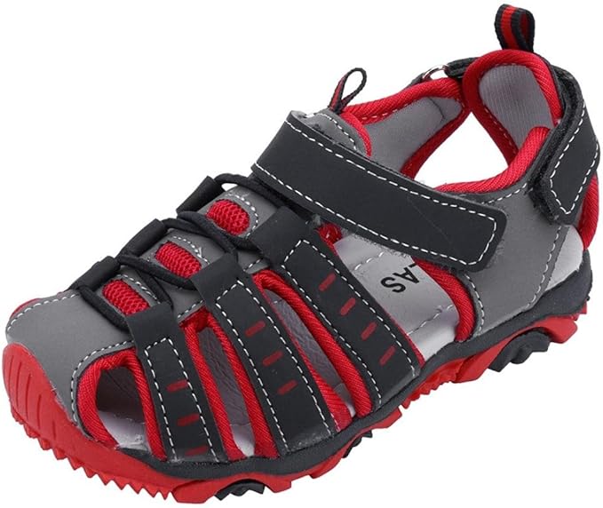 KONFA Teen Toddler Baby Boys Girls ClosedToe Beach Sandals