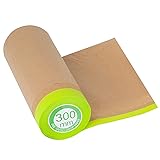 Pre-Taped Masking Paper for Painting - 12 inch x 50