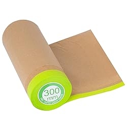 Pre-Taped Masking Paper for Painting - 12 inch x 50