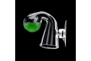 WEAVERBIRD CO2 Drop Glass Checker Aquarium Fish Tank Carbon Dioxide PH Checker Tester Monitor Cylinder Concentration Detector