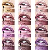 Froomer Metallic Matte Lipstick Metal Long Lasting Waterproof Lip Gloss