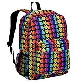 Wildkin Rainbow Hearts 16 Inch Backpack