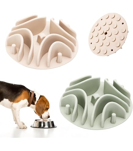 Animire Silicone Slow Feeder Insert For Dog Bowls - Anti-Choking Puzzle Mat To Slow Down Fast Eaters - View #8