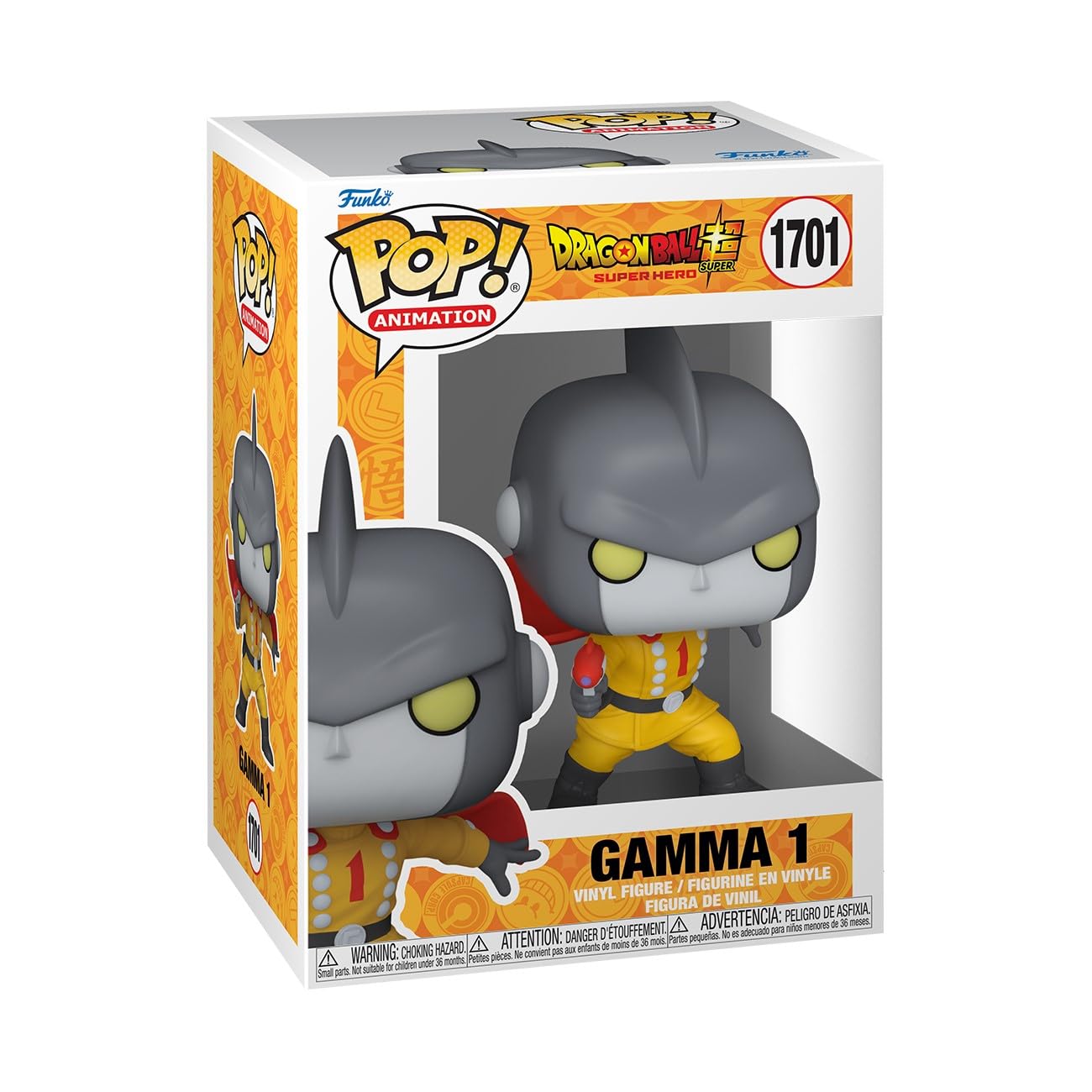 Funko Pop! Animation: DBSSH - Gamma 2 1 - Dragon Ball Super Super Hero - Collectable Vinyl Figure - Gift Idea - Official Merchandise - Toys for Kids & Adults - Anime Fans