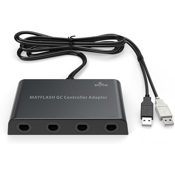 Amazon.com: 2-Port Controller Adapter for N64 / Nintendo Switch/PC